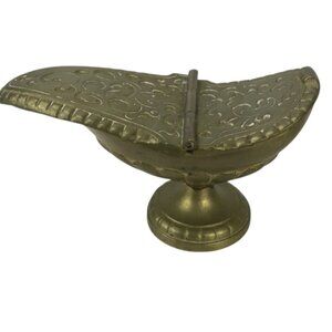 Vintage Brass Incense boat, Catholic Church